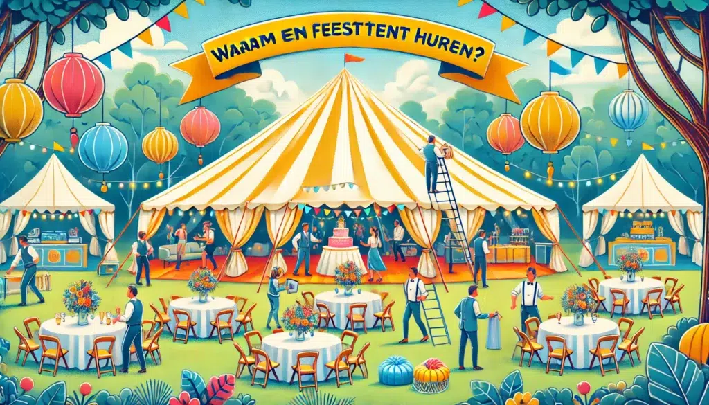 Miller Events Waarom een feesttent huren miller events